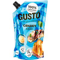 Соус Gusto Сэндвич-соус 30%, 180 г