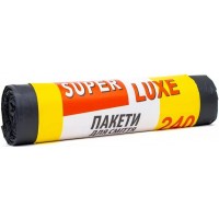 Пакети для сміття Super Luxe 240 л, 5 шт