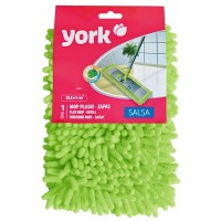 Запаска для швабры York Salsa против сильных загрязнений 38.8×9 см, 1 шт (Цвет в ассортименте)