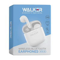 Навушники Bluetooth WALKER WTS-33 white