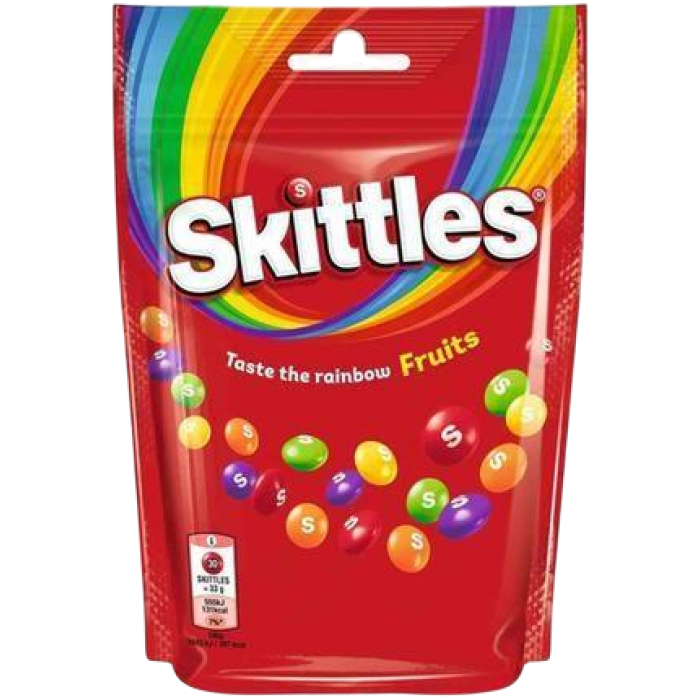 Драже Skittles Vegan Fruits, 136 г - 