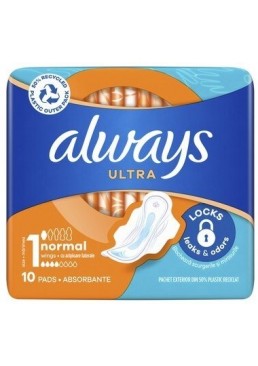 Гігієнічні прокладки Always Ultra Normal 4 краплі, 10 шт
