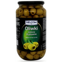 Оливки зелёные без косточки Helcom, 935 г