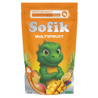 Напиток соковый Sofik Multifruit со вкусом манго, безалкогольный, негазированный, 200 мл