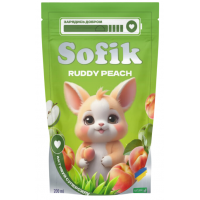 Напій соковий Sofik Ruddy Peach зі смаком персика безалкогольний негазований, 200 мл