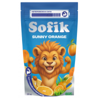 Напиток соковый Sofik Sunny Orange со вкусом апельсина, безалкогольный, негазированный, 200 мл