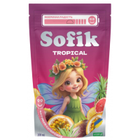 Напій соковий Sofik Tropical зі смаком маракуї, 200 мл