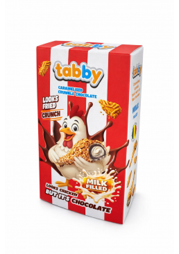 Бельгийский шоколад Tabby Crunch caramelised crumbly chocolate, 50 г