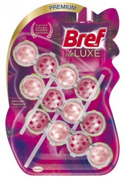 Туалетний блок Bref Deluxe Delicate Magnolia, 3х50 г