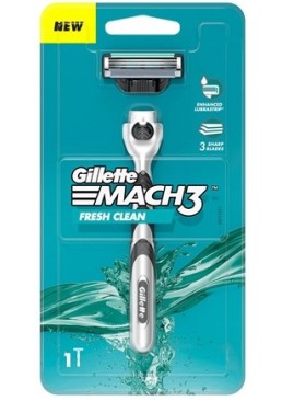 Станок з 1 змінною касетою Gillette Mach3
