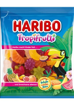 Жувальні цукерки Haribo Tropifrutti тропічні фрукти, 175 г