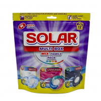 Капсули для прання Solar Multi Box White + Universal + Black, 12 шт