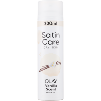 Гель для бритья Satin Care Vanilla Cashmere с ароматом ванили, 200 мл