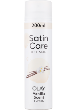 Гель для бритья Satin Care Vanilla Cashmere с ароматом ванили, 200 мл