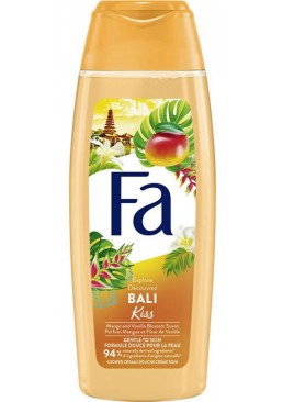Крем-гель для душа Fa Bali Kiss манго и ваниль, 250 мл