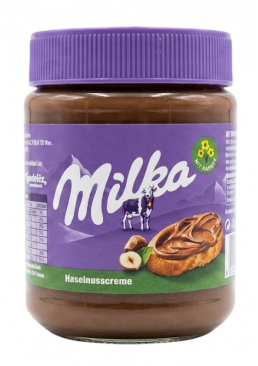 Шоколадна паста Milka Hazelnut Cream з фундуком та какао, 350 г
