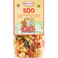 Макароны с томатами и шпинатом Zoo Pasta "Dalla Costa", 250 г