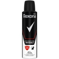 Антиперспирант-спрей Rexona Men MotionSense Invisible, невидимый на черном и белом 48Н, 150 мл