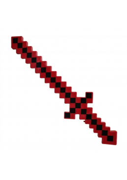 Меч Minecraft, 60 см (красный)