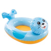 Детский надувной круг-плотик Intex 59380 «Морской котик», 112х99 см