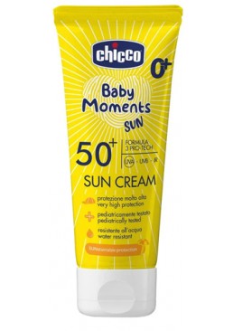  Сонцезахисний крем Chicco 50 SPF, 75 мл