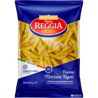 Макарони Pasta Reggia 34 Pene Ziti Rigati Перо, 500 г