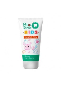 Дитяча зубна паста Bioton Biosense Kids Bubble Gum 3+, 50 мл