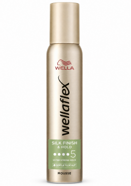 Мус для волосся Wellaflex 5 Еластична укладка Суперсильна фіксація, 200 мл