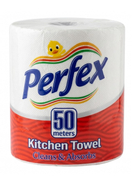 Бумажное полотенце Perfex Kitchen Towel, 2-слойное, 50 м