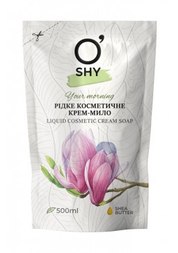 Рідке косметичне крем-мило O'shy Your Morning Liquid Cosmetic Cream Soap, 500 мл (дойпак)