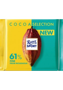 Шоколад Ritter Sport темний 61% какао, 100 г