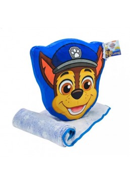 Дитяча іграшка-подушка з пледом Kids Hits Paw Patrol (синя)