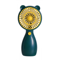 Портативный ручной вентилятор Mini Fan JX-998 (зелёный)