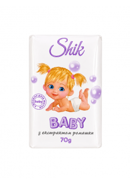 Детское мыло Shik с экстрактом ромашки от 0+, 70 г