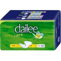 Подгузники для взрослых дышащие Dailee Саге Super Small размер S, 30 шт (6 капель)