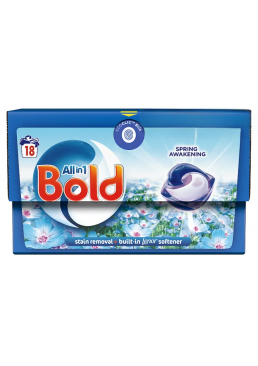 Капсули для прання універсальні Bold All in 1 Spring Awakening, 18 шт 