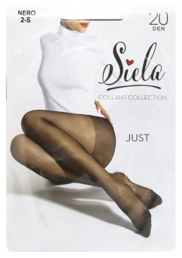 Колготки женские Siela Just, 20 DEN, Nero, размер 2