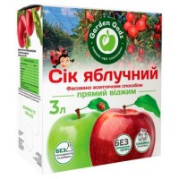 Сок Garden Gadz яблочный прямого отжима, 3 л