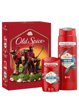 Набір для догляду за тілом подарунковий Old Spice Outdoor Explorer Deep Sea