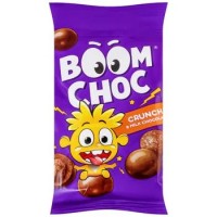 Драже Boom Choc с рисовыми шариками в молочном шоколаде, 30 г