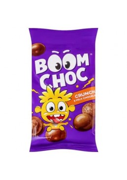 Драже Boom Choc с рисовыми шариками в молочном шоколаде, 30 г