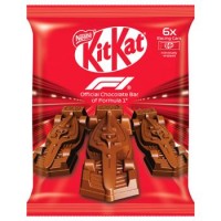 Шоколад молочний Kit Kat Racing Cars фігурний, 11г х 6 шт