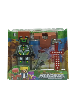 Фигурки Minecraft в подарочной коробке SK42-1