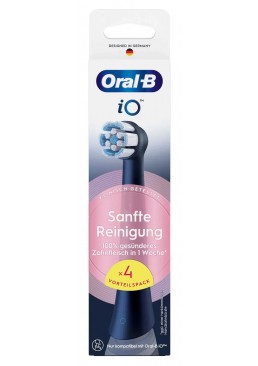 Насадки для зубної щітки Braun Oral-B "iO Дбайливе очищення", 4 шт
