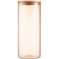 Банка для зберігання ARDESTO Golden Moon бамбук AR1310BLRG, 1000 мл