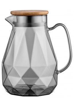 Глечик із кришкою ARDESTO Graphite AR2615SG, 1500 мл