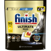 Капсули для миття посуду в посудомийних машинах Finish Powerball Ultimate Plus All in 1 Lemon, 90 шт