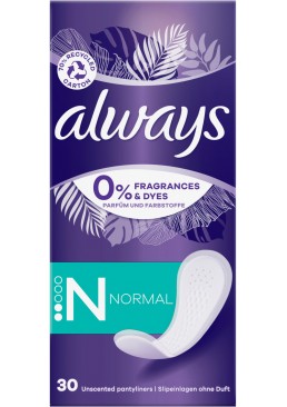 Щоденні прокладки Always Daily Fresh Normal Без запаху, 30 шт (2 краплі)