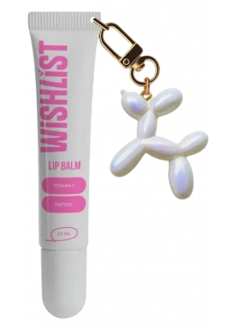 Бальзам-блеск для губ WISHLiST Crystal Sorbet Lip Gloss Balm 10 мл + Игрушка-брелок