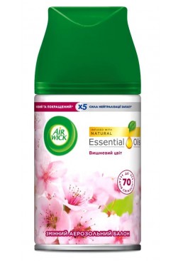 Сменный  баллон к Air Wick Freshmatic Цветущая вишня, 250 мл